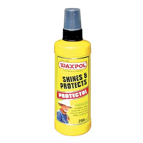 Waxpol Protectol (Multipurpose Liquid Polish) - 200 ml | Ideal For Industrial Application on Shoes, Bags, Belts, Jackets, Seats, Table Tops