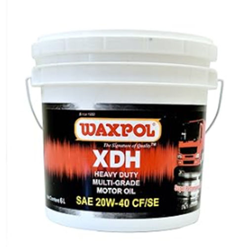 Waxpol Xdh 20 W 40 Engine Oil - 6 L Application: Industrial