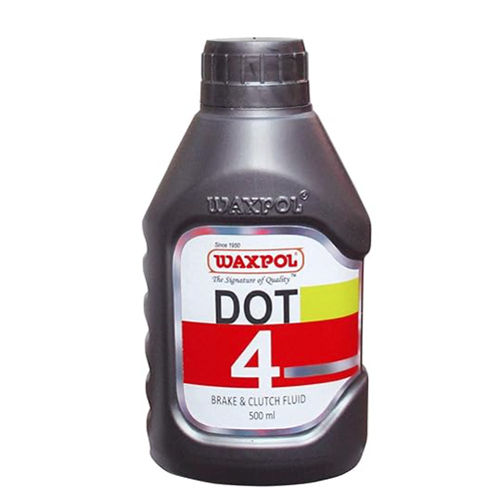 Waxpol Dot 4 Premium Brake And Clutch Fluid 500ml Application: Industrial