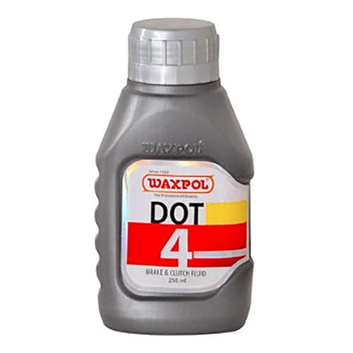 Waxpol DOT 4 Premium Brake And Clutch Fluid 250 ml