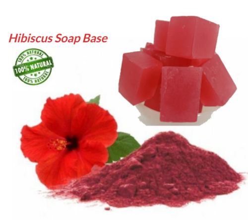 Hibiscus Soap Base