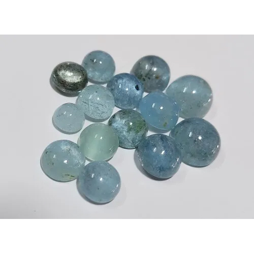 Blue Aquamarine Cabochon