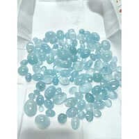 Aquamarine Stone Cobushion - Aquamarine, All Sizes Available, Blue Color | High Hardness, Cushion Cut, Emerald Cut, Oval Cut