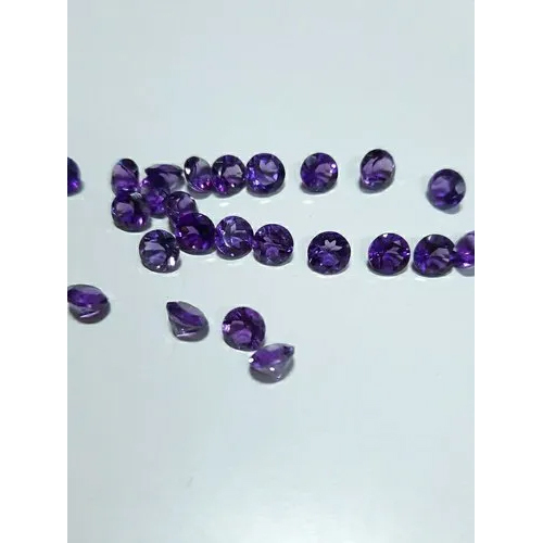 Semiprecious round Cut Stones