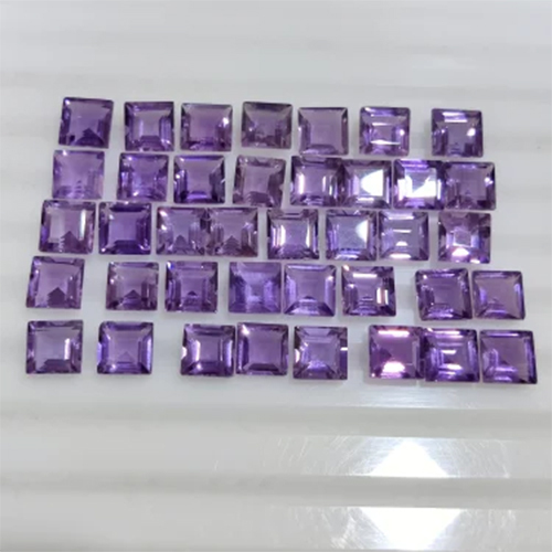 Square Cut Gemstone