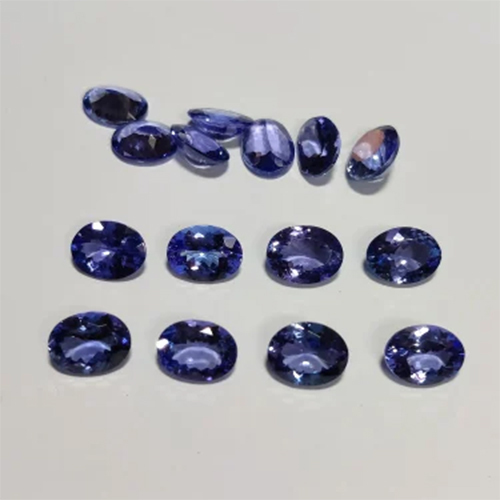 Tanzanite 7x9mm cut stones