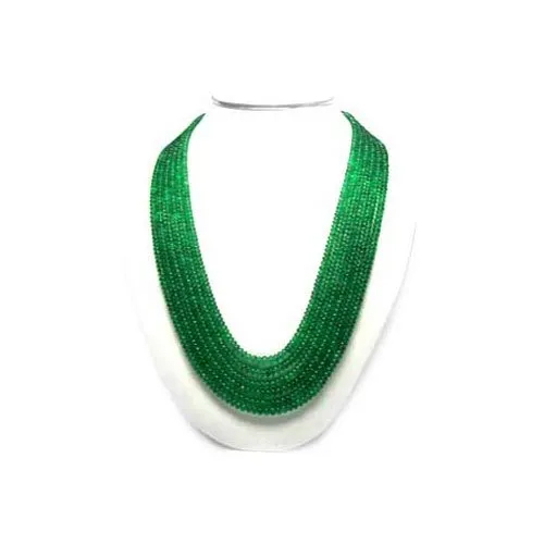 Designer Green Beads Necklace