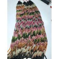 Multi Colored Tourmaline Beads - Beads Colour: Multicolour