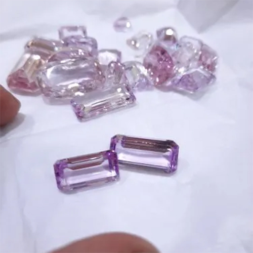 Pink Kunzite Stone