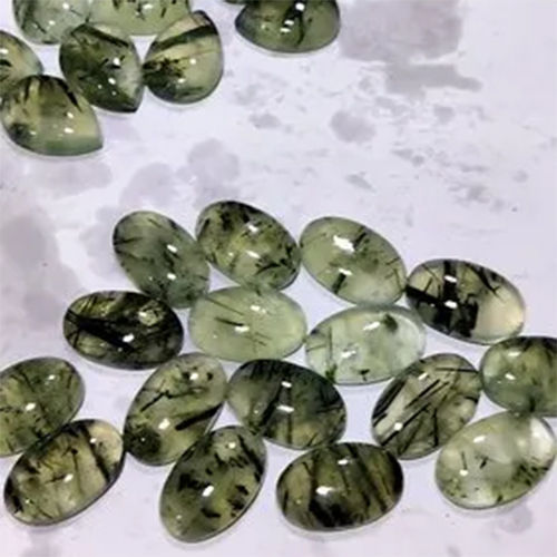 Green Prehnite Cabochons