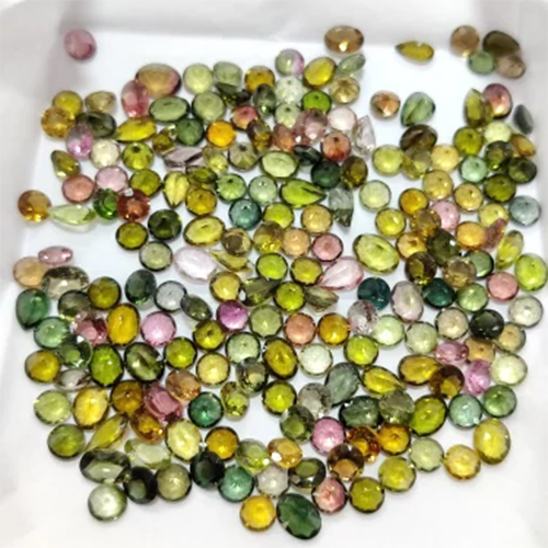 Tourmaline calibrated stones