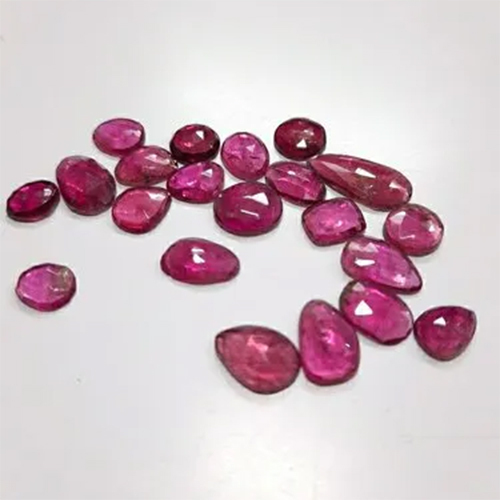 Rubylite Tourmaline rosecut