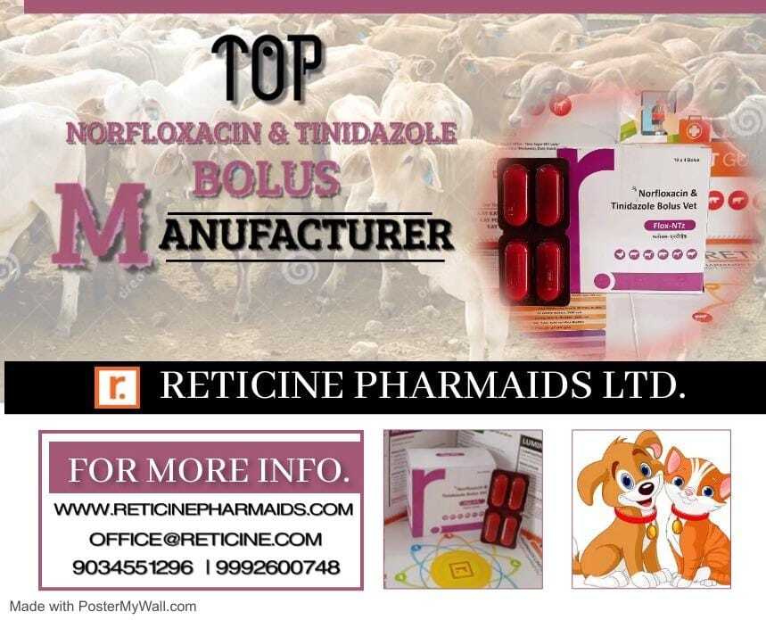 VETERINARY BOLUS MANUFACTURER IN TELANGANA