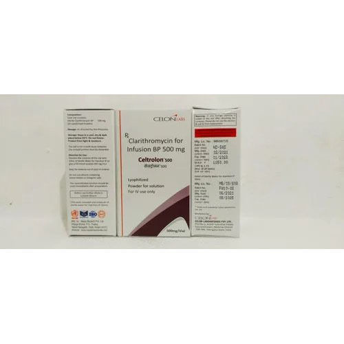 Clarithromycin 500 Mg Inj Injection