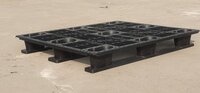 SIP-H2-1212 2 Way Anti-Skid Industrial Plastic Pallet Load Capacity Heavy Duty Storage Pallet