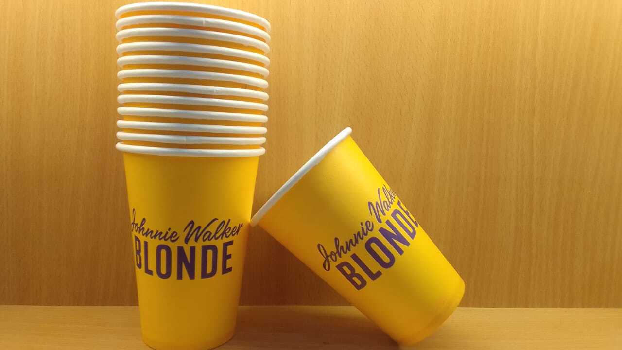 350 ml 325 gsm branding cup