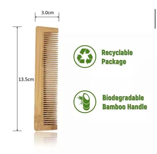Wooden Bamboo Comb