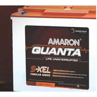 Amaron Quanta Tubular Battery - Nominal Voltage: 12 V Volt (v)