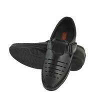 Loafer Shoes Mens - Color: Black