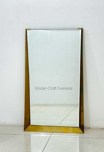 Contemporary Ss Wall Mirror - Color: Gold