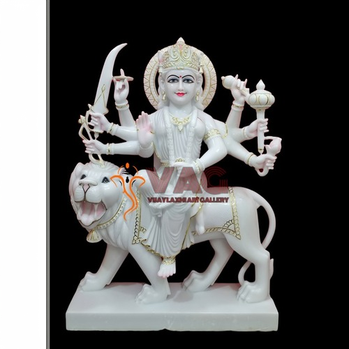 Marble Durga Statue