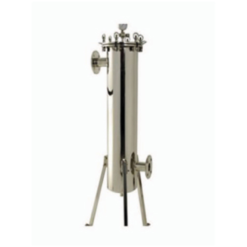 Bag Filter Housing - Stainless Steel, High Flow Rate & Dirt Capacity | Silver Finish, 1-Year Warranty
