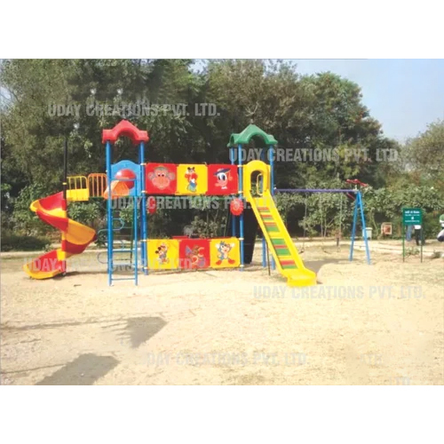 FRP Swing And Slide Multiplay Station System