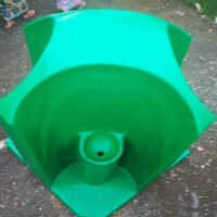 Green Lldpe Gents Urinal