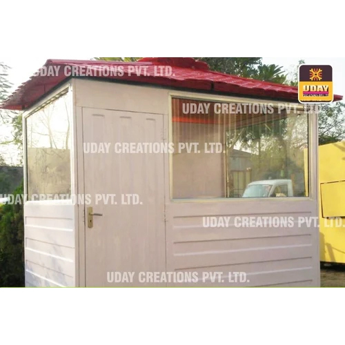 8 x 6 Ft FRP Portable Security Cabin