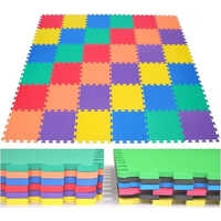 Multicolor 2 X 2 Ft Interlocking Eva Mat