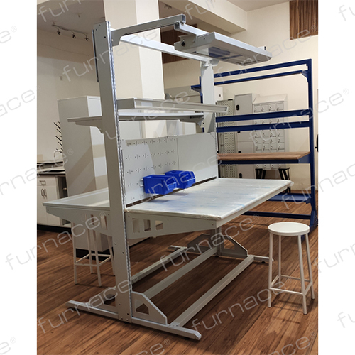 Adjustable Industrial Work Bench Height 35 Feet Foot (Ft) at Best