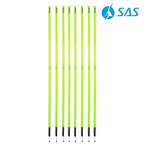 SAS SPORTS Slalom Poles Spring Loaded 25 MM (Set Of 4)