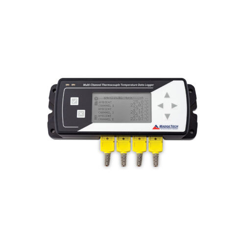 Any Color X4Lcd Multichannel Thermocouple Data Logger Tctemp