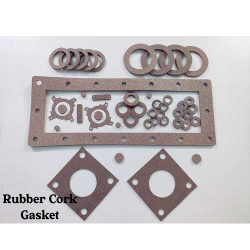 Rubber Cork Gaskets - Durable Natural Rubber Blend, High Sealing Efficiency and Versatile Applications