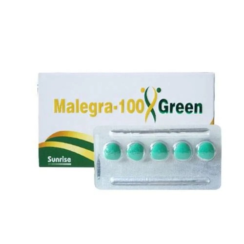 Malegra Green Tablets (Sil denafil Citrate)