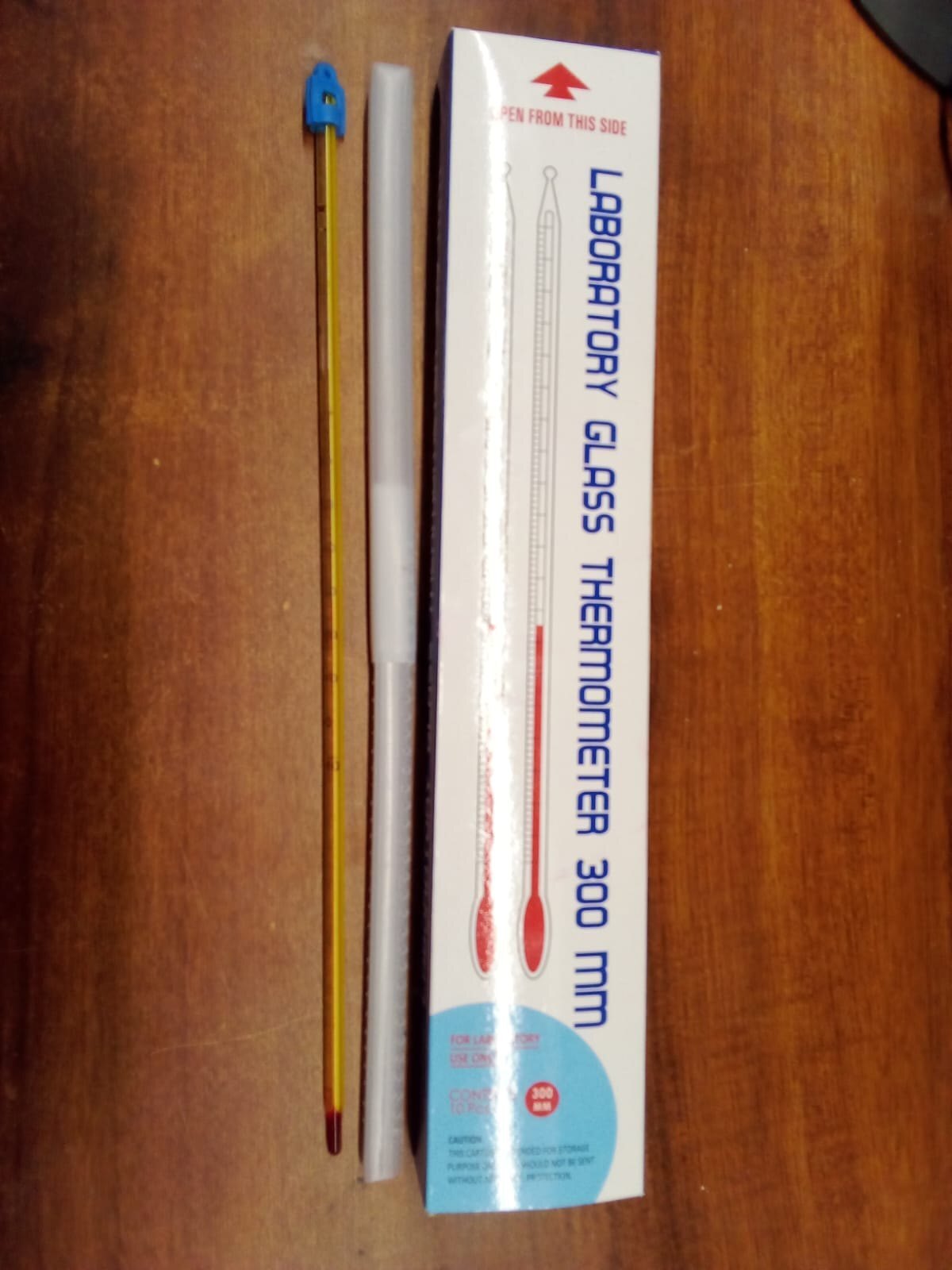Laboratory Glass Thermometer 300MM