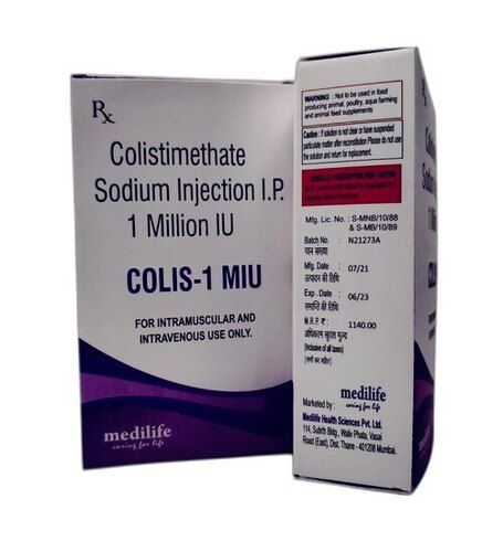 Colistimithate Sodium 1 Miu