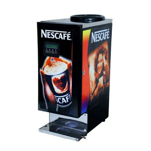 Mild Steel Nescafe Coffee Vending Machine