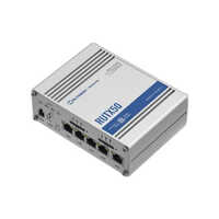 Teltonika Rutx50 5G Router - 132 x 44.2 x 95.1 mm, White Color, Electric Powered, Wireless Connectivity with External Antenna