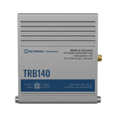 Teltonika Trb140 Industrial Rugged Lte Gateway Dimension (L*W*H): 74.5 X 25 X 64.4 Mm Millimeter (Mm)