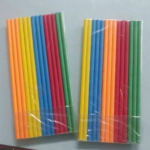 Multicolor Col Paper Straws