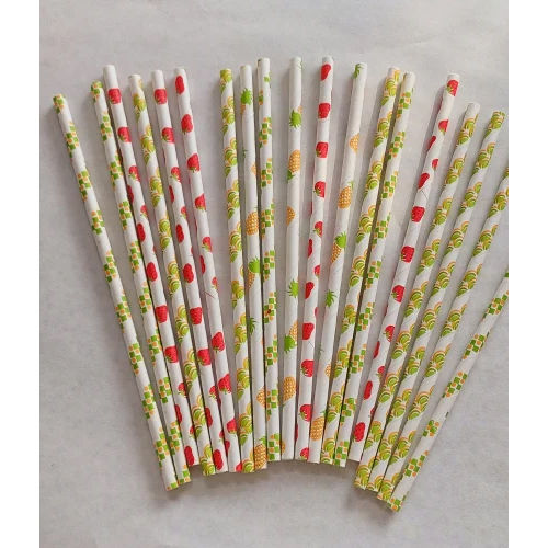 6Mm Muly Colour Paper Straws Application: Event And Party