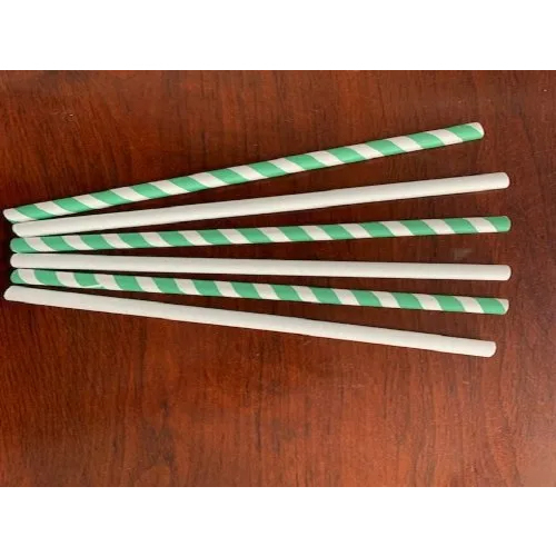 Wrapped Paper Straw