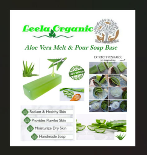 Aloe Vera Melt and Pour Soap Base