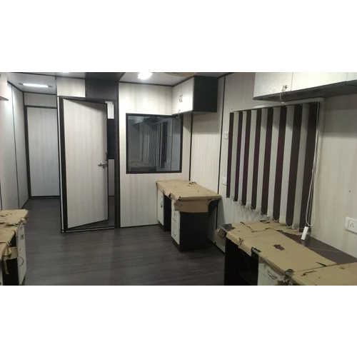 Steel Furnished Office Cabin