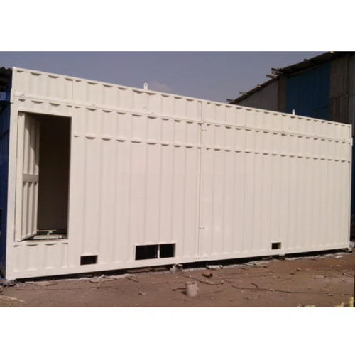 White Steel Modular Control Room Panel Cabin