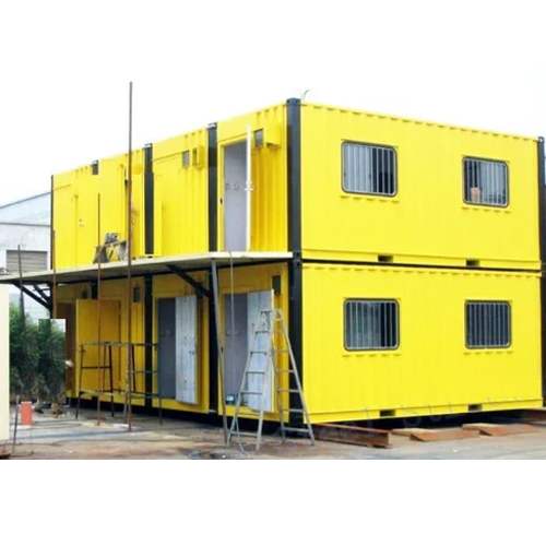 Color Coated Double Storey Portable Cabin