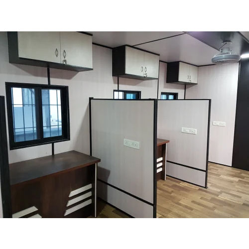 White Steel Site Office Executive Cabin