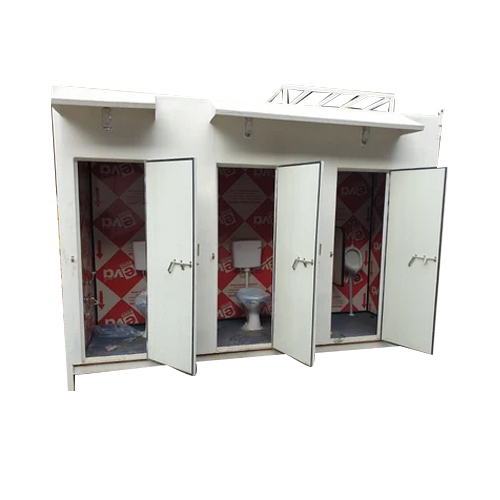 3 Compartments Portable Toilet