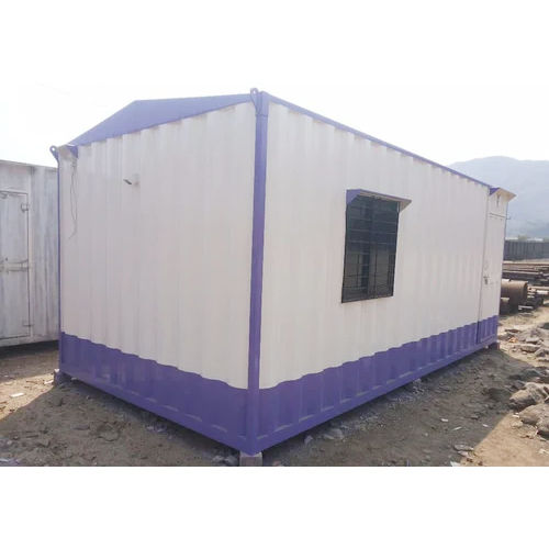 Galvanized Steel Site Office Container External Dimension: As Per Requirement